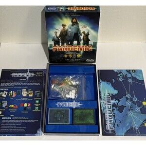 Pandemic Strategic Board Game Z-Man Games Complete